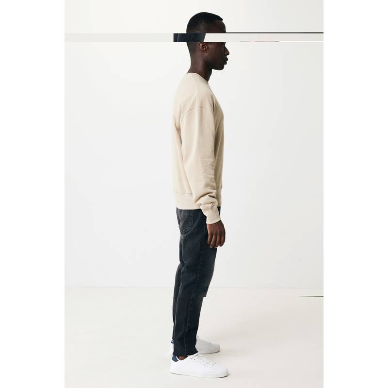 Mikina Iqoniq Kruger relaxed fit z recykl. bavlny, hnědá světla, L Mikina Iqoniq Kruger relaxed fit z recykl. bavlny, hnědá světla, L