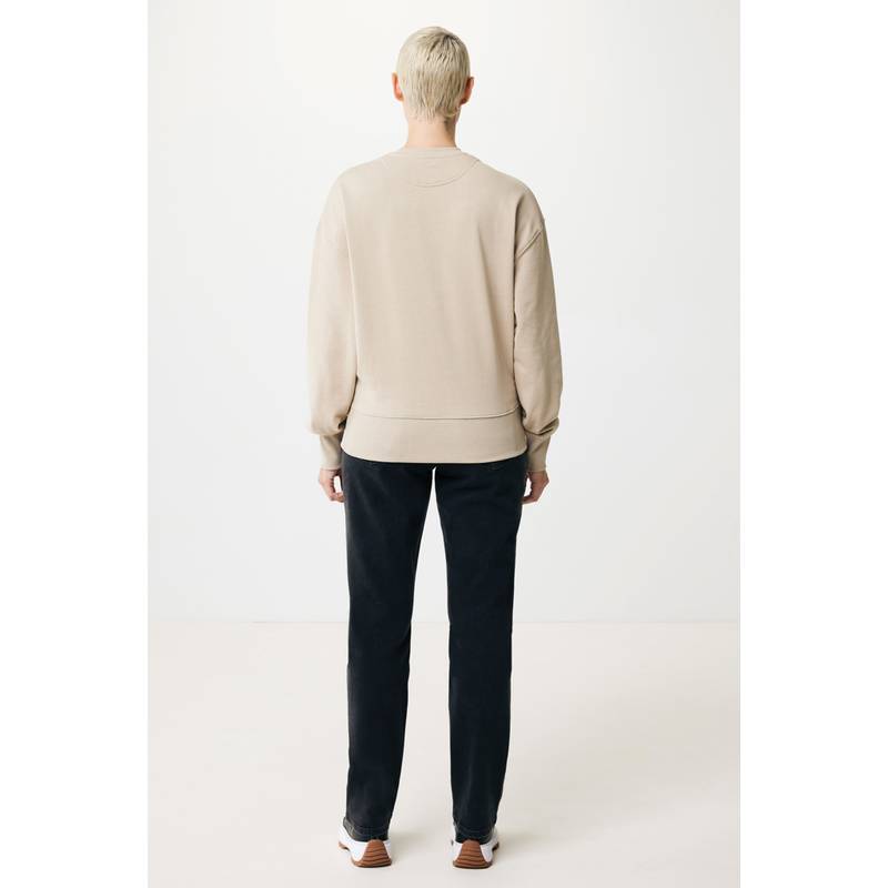 Mikina Iqoniq Kruger relaxed fit z recykl. bavlny, hnědá světla, L Mikina Iqoniq Kruger relaxed fit z recykl. bavlny, hnědá světla, L