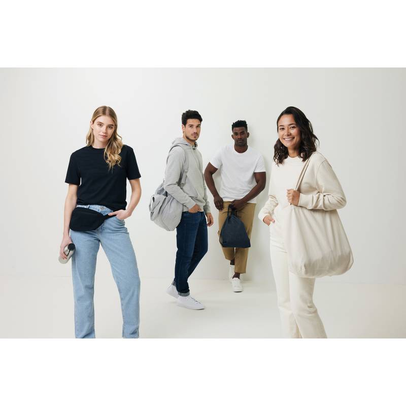 Nebarvená mikina s kapucí Iqoniq Torres z recykl. bavlny, šedá, L Nebarvená mikina s kapucí Iqoniq Torres z recykl. bavlny, šedá, L