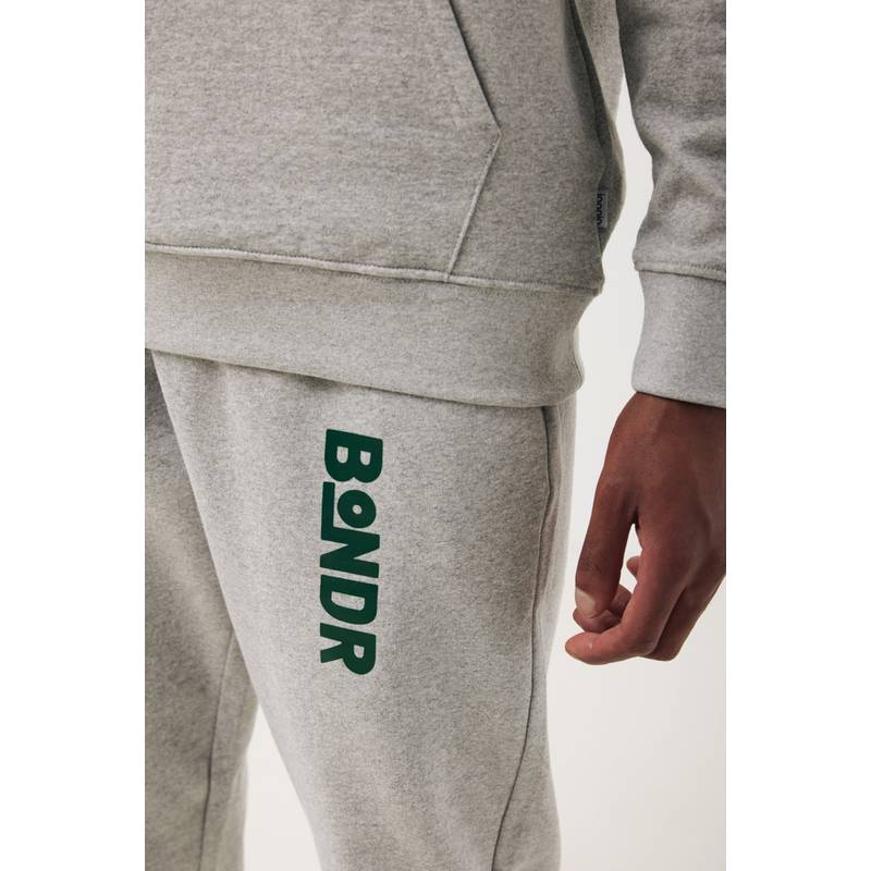 Nebarvená mikina s kapucí Iqoniq Torres z recykl. bavlny, šedá, L Nebarvená mikina s kapucí Iqoniq Torres z recykl. bavlny, šedá, L