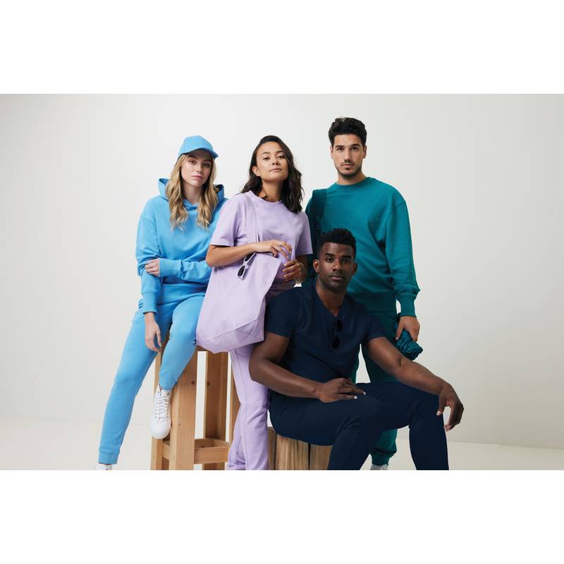 Tepláky Iqoniq Cooper z recykl. bavlny, zelená patinová, XXS Tepláky Iqoniq Cooper z recykl. bavlny, zelená patinová, XXS