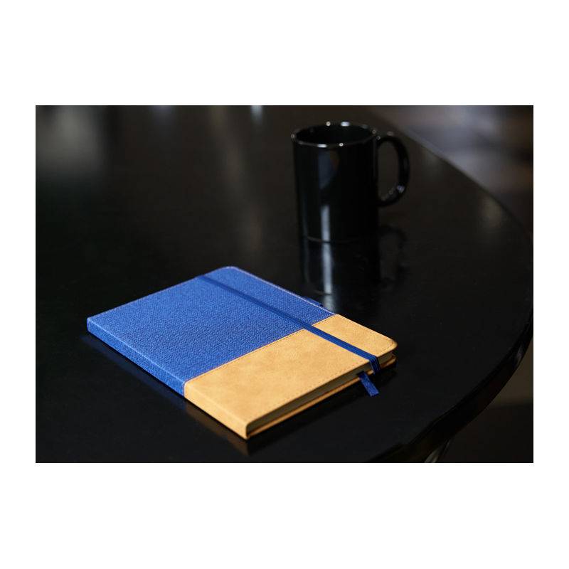 Zápisník A5 s PU krytem, ??modrá tmavá Zápisník A5 s PU krytem, ??modrá tmavá