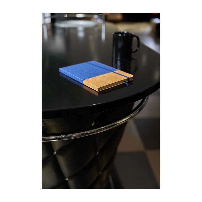 Zápisník A5 s PU krytem, ??modrá tmavá Zápisník A5 s PU krytem, ??modrá tmavá