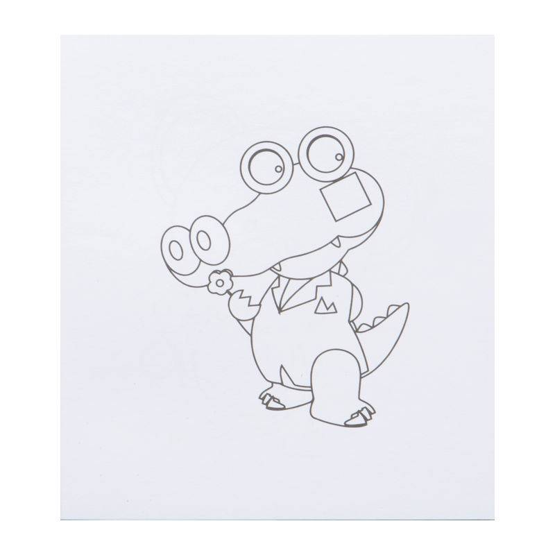 Omaľovánka s 12 farebnými ceruzkami, hnedá béžová Omaľovánka s 12 farebnými ceruzkami, hnedá béžová