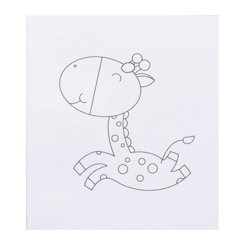 Omaľovánka s 12 farebnými ceruzkami, hnedá béžová Omaľovánka s 12 farebnými ceruzkami, hnedá béžová