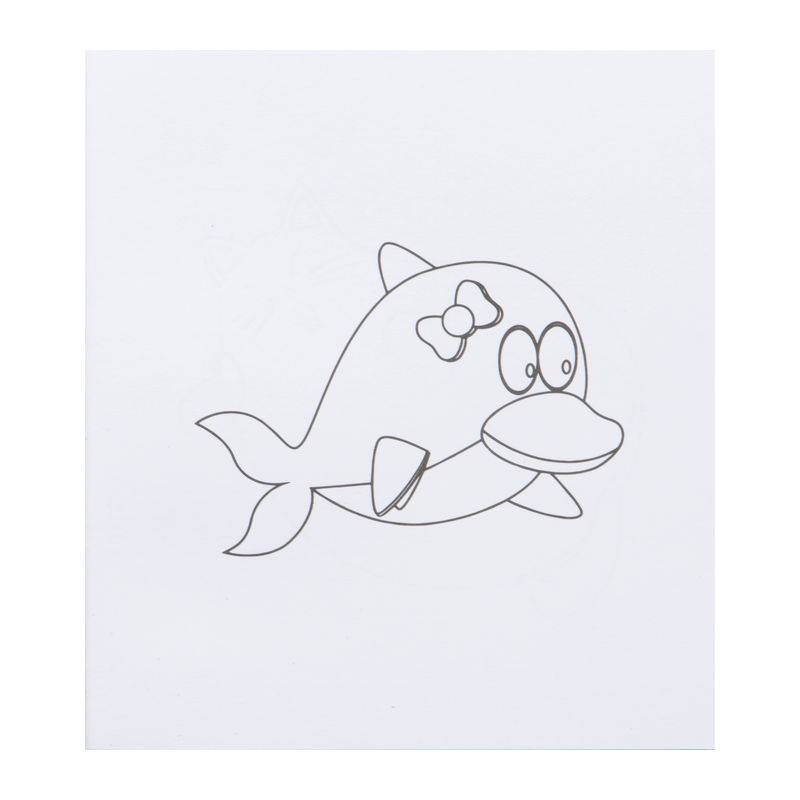 Omaľovánka s 12 farebnými ceruzkami, hnedá béžová Omaľovánka s 12 farebnými ceruzkami, hnedá béžová