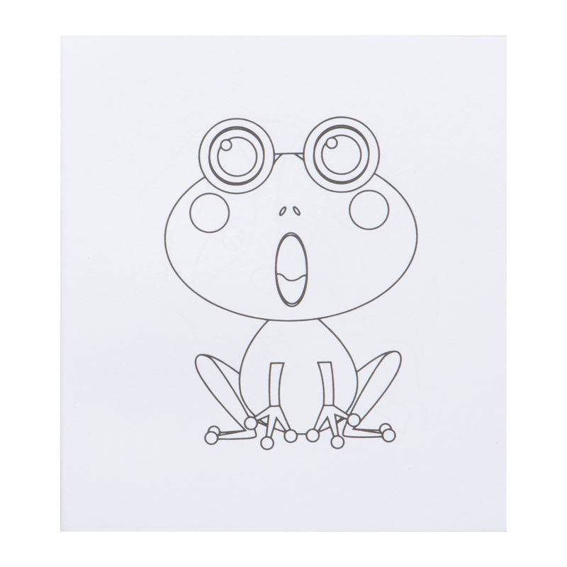 Omaľovánka s 12 farebnými ceruzkami, hnedá béžová Omaľovánka s 12 farebnými ceruzkami, hnedá béžová