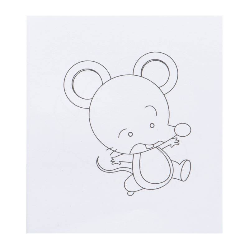 Omaľovánka s 12 farebnými ceruzkami, hnedá béžová Omaľovánka s 12 farebnými ceruzkami, hnedá béžová