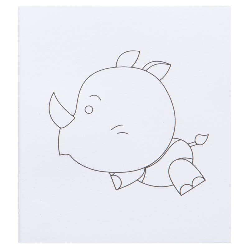 Omaľovánka s 12 farebnými ceruzkami, hnedá béžová Omaľovánka s 12 farebnými ceruzkami, hnedá béžová