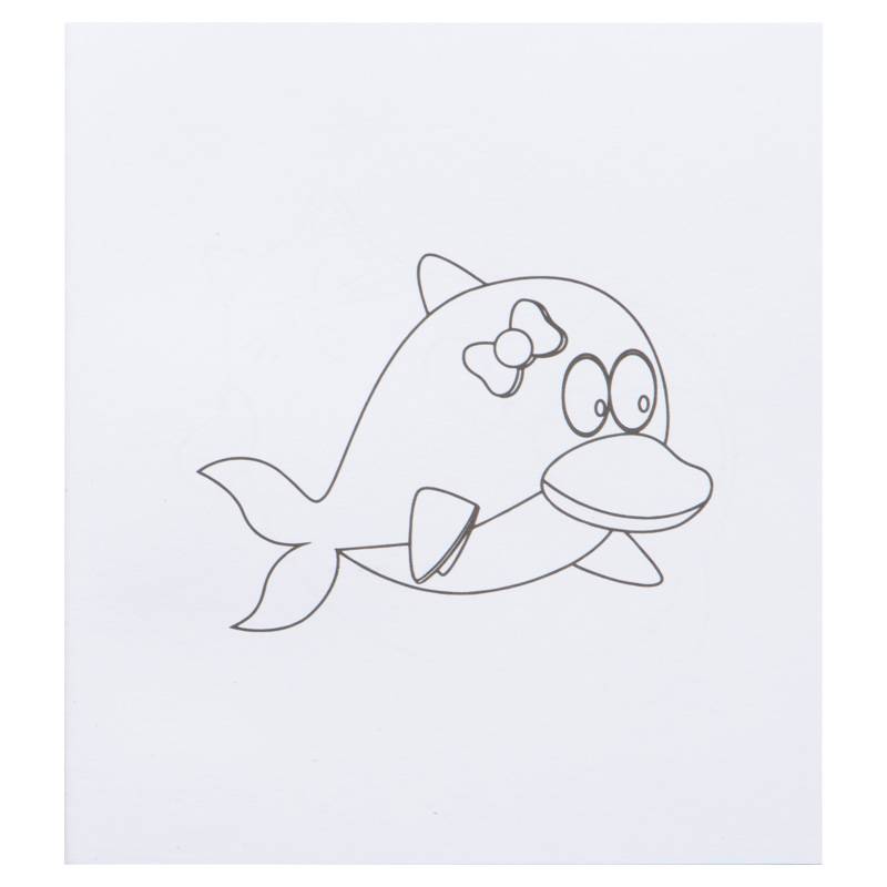 Omaľovánka s 12 farebnými ceruzkami, hnedá béžová Omaľovánka s 12 farebnými ceruzkami, hnedá béžová