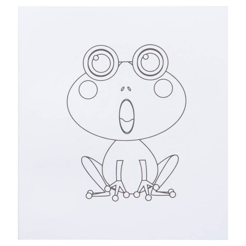 Omaľovánka s 12 farebnými ceruzkami, hnedá béžová Omaľovánka s 12 farebnými ceruzkami, hnedá béžová