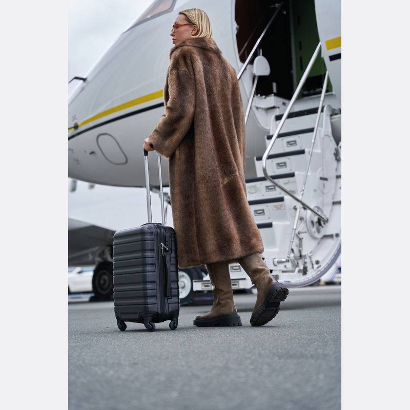 Cestovní kufr, černá Cestovní kufr, černá