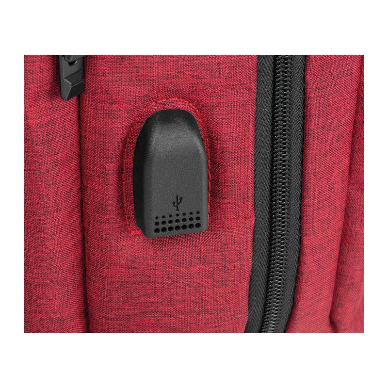 Nepremokavý nylonový batoh, červená bordová Nepremokavý nylonový batoh, červená bordová