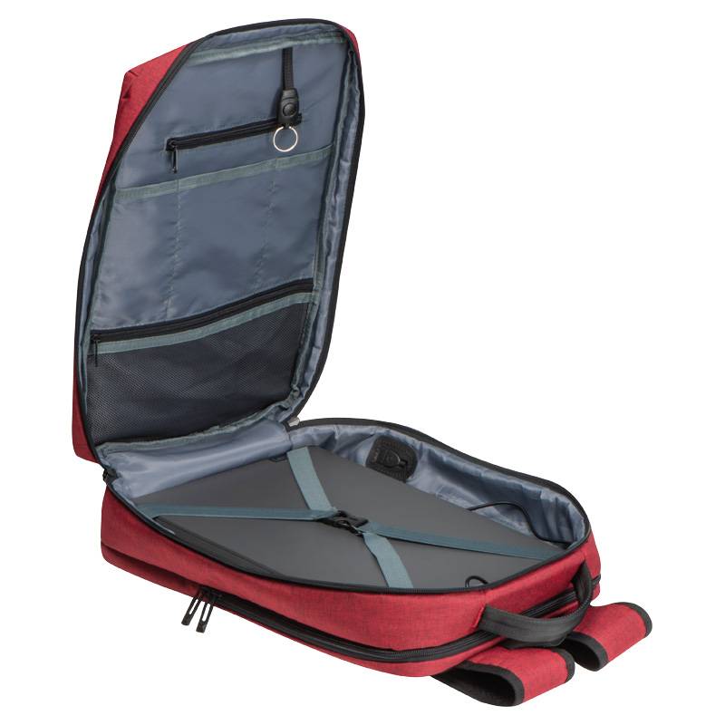 Nepremokavý nylonový batoh, červená bordová Nepremokavý nylonový batoh, červená bordová