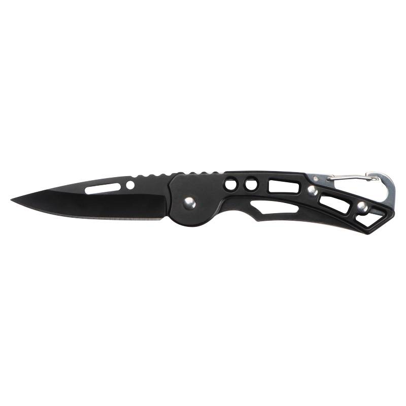 Nerezový kapesní nůž, černá Nerezový kapesní nůž, černá