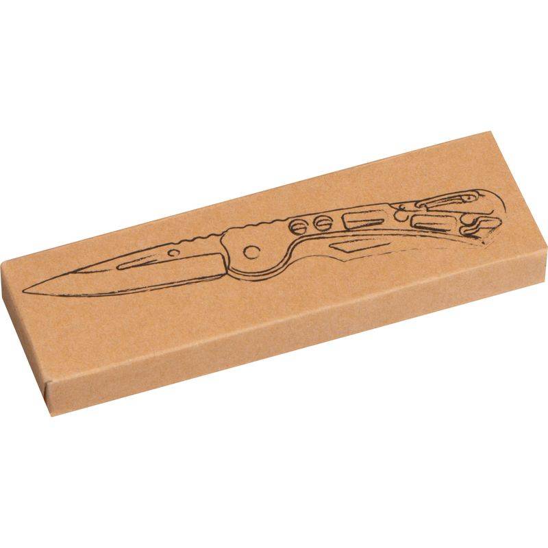 Nerezový kapesní nůž, černá Nerezový kapesní nůž, černá