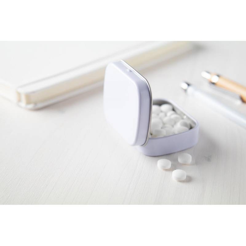 Flickies krabička s mátovými bonbóny, bílá Flickies krabička s mátovými bonbóny, bílá