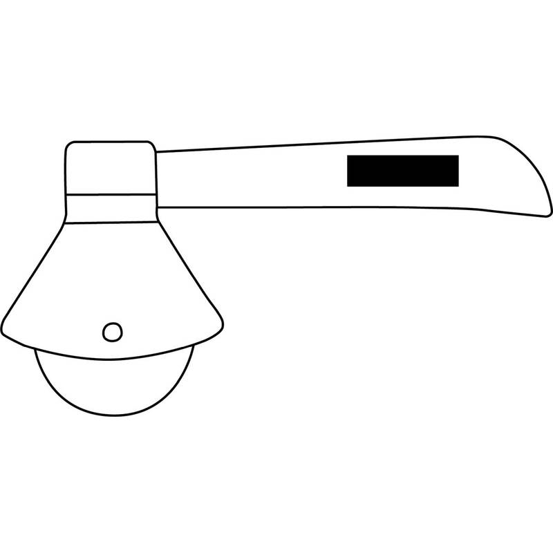 "Bambusový kráječ na pizzu ""Timber"", hnědá - červená" "Bambusový kráječ na pizzu ""Timber"", hnědá - červená"