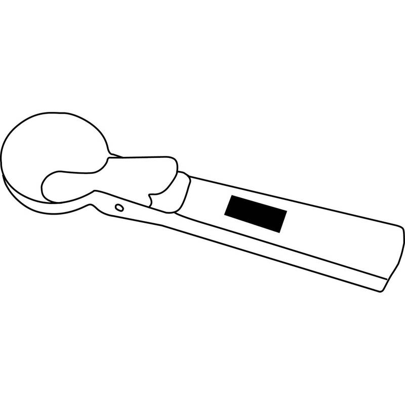 "Naběračka na zmrzlinu ""Cool serving"", šedá stříbrná" "Naběračka na zmrzlinu ""Cool serving"", šedá stříbrná"