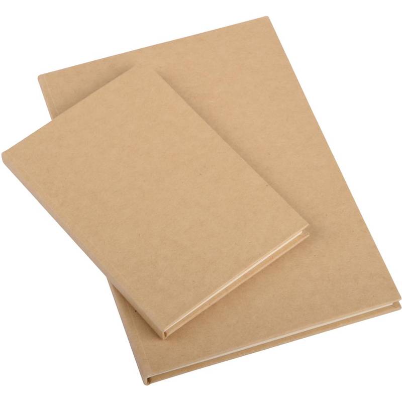 "Zápisník s kraftovým obalem ""Craft"", A5, hnědá" "Zápisník s kraftovým obalem ""Craft"", A5, hnědá"