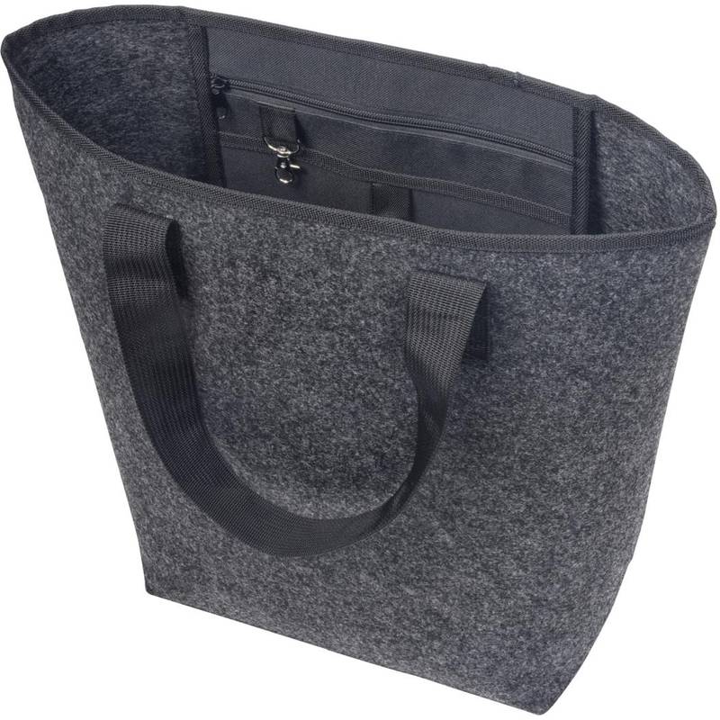 "Plstěná nákupní taška ""Kate"", šedá anthracitová" "Plstěná nákupní taška ""Kate"", šedá anthracitová"