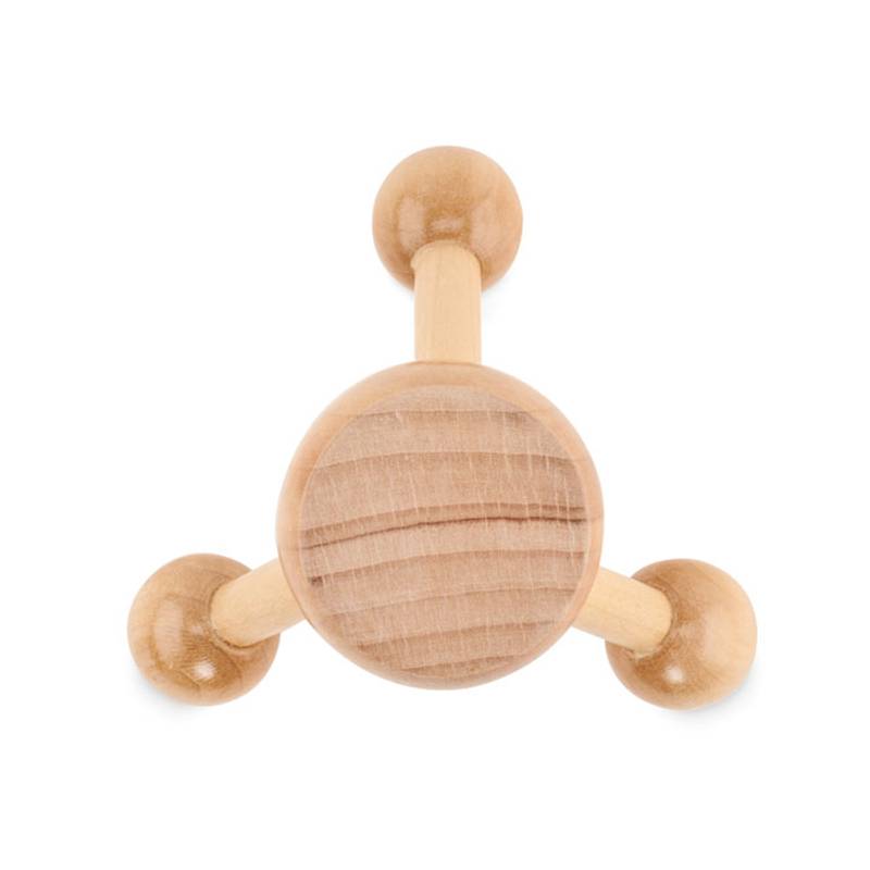 ASSA Dřevěná masážní pomůcka, hnědá ASSA Dřevěná masážní pomůcka, hnědá