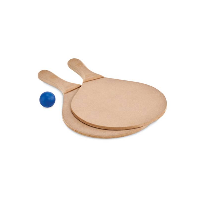 RAQUET Sada na plážový tenis, hnědá RAQUET Sada na plážový tenis, hnědá