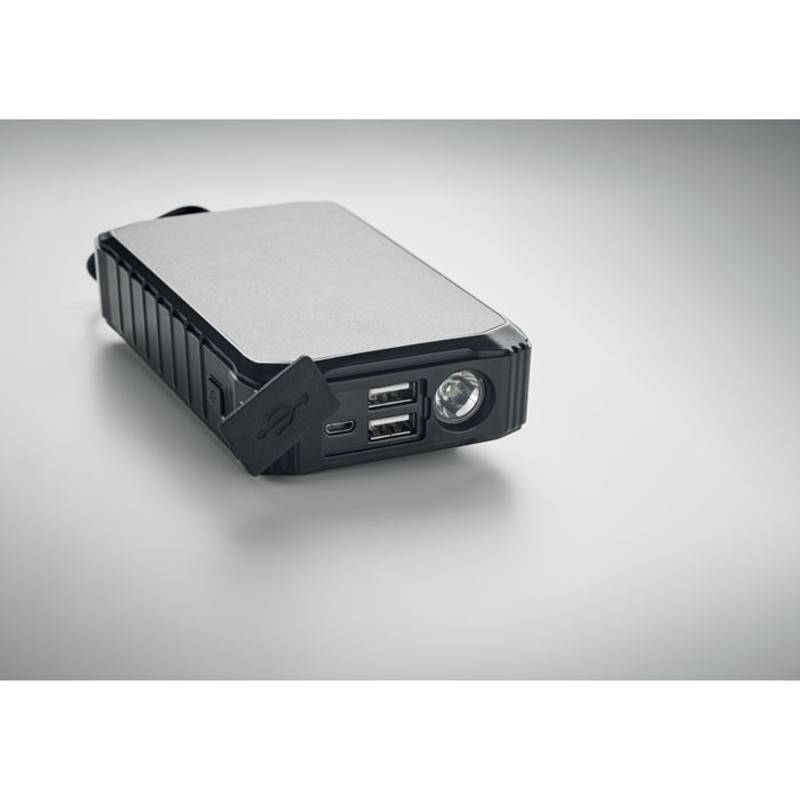 DYA Solární powerbanka, černá DYA Solární powerbanka, černá