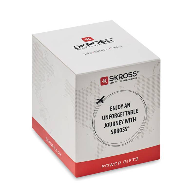 MUV USB A/C Cestovní adaptér, bílá MUV USB A/C Cestovní adaptér, bílá