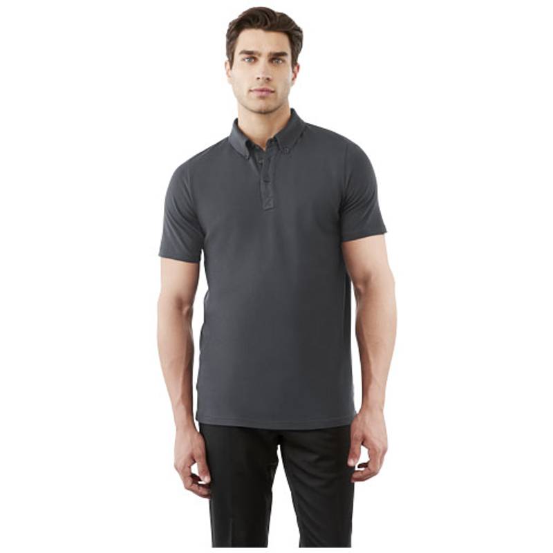 Pánske polo, tričko Atkinson, storm sivá, M Pánske polo, tričko Atkinson, storm sivá, M