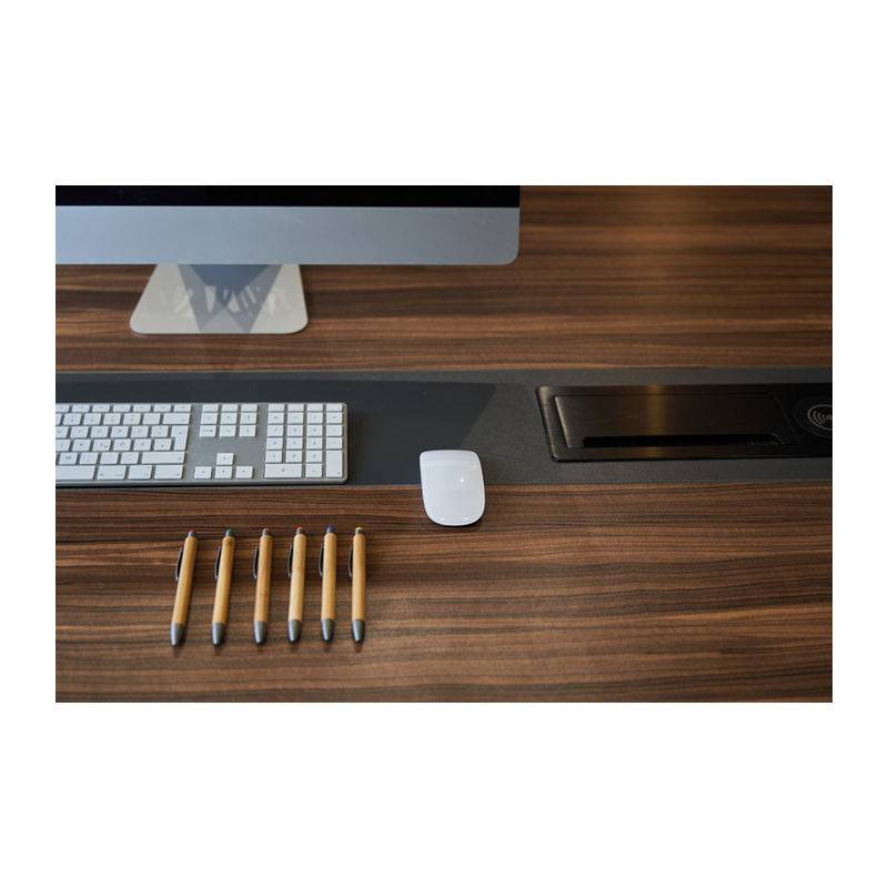 Bambusové dotykové kuličkové pero, černá Bambusové dotykové kuličkové pero, černá