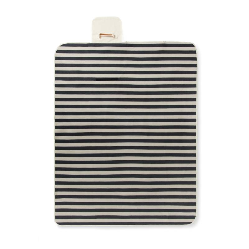 Pikniková deka VINGA Alba z GRS RPET, čierna Pikniková deka VINGA Alba z GRS RPET, čierna