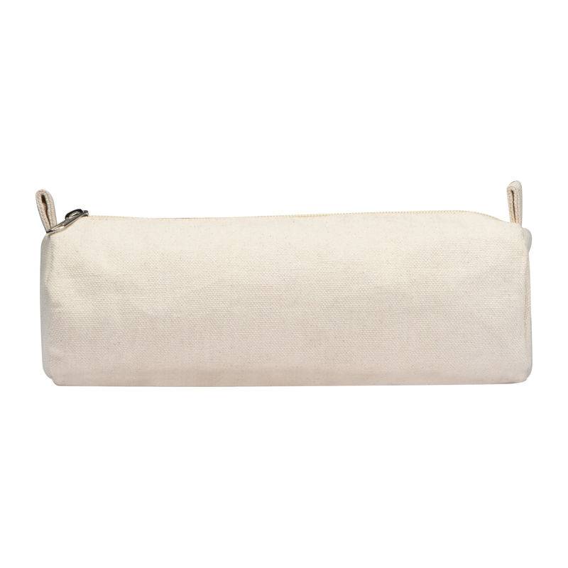 Bavlněný penál, hnědá béžová Bavlněný penál, hnědá béžová