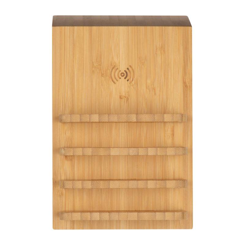 Nabíjecí stanice pro 4 zařízení, hnědá béžová Nabíjecí stanice pro 4 zařízení, hnědá béžová