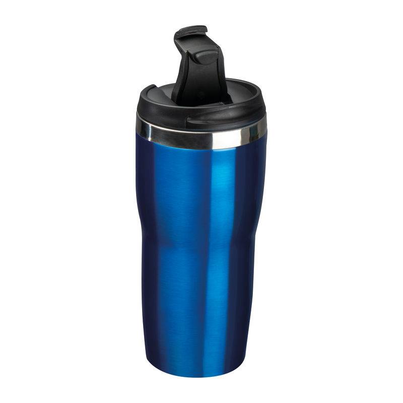 Termohrnek s nerezovým povrchem, 480 ml, modrá Termohrnek s nerezovým povrchem, 480 ml, modrá