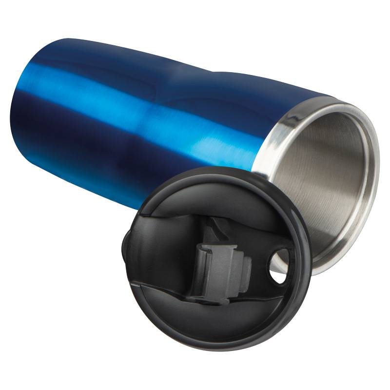 Termohrnek s nerezovým povrchem, 480 ml, modrá Termohrnek s nerezovým povrchem, 480 ml, modrá