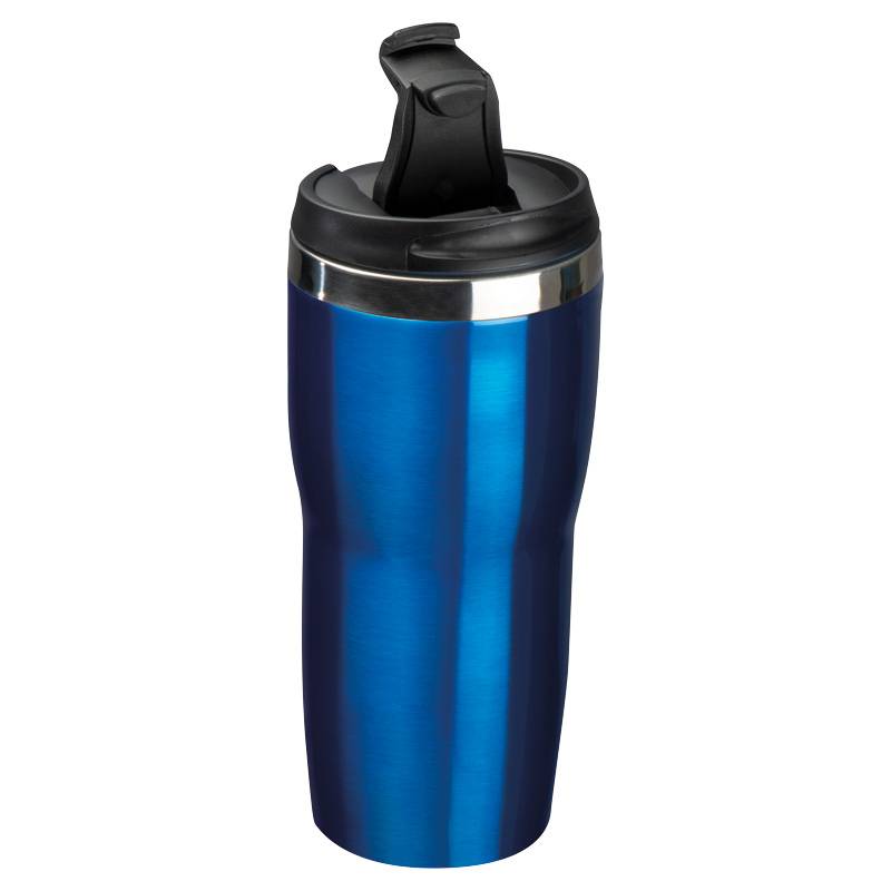 Termohrnek s nerezovým povrchem, 480 ml, modrá Termohrnek s nerezovým povrchem, 480 ml, modrá