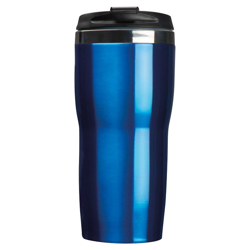 Termohrnek s nerezovým povrchem, 480 ml, modrá Termohrnek s nerezovým povrchem, 480 ml, modrá