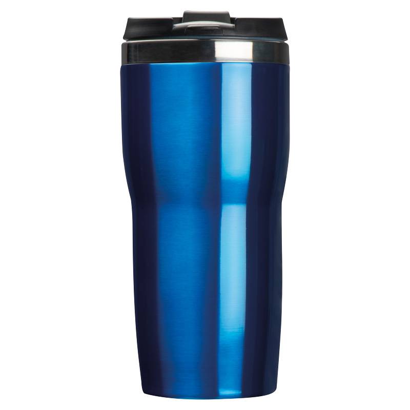 Termohrnek s nerezovým povrchem, 480 ml, modrá Termohrnek s nerezovým povrchem, 480 ml, modrá