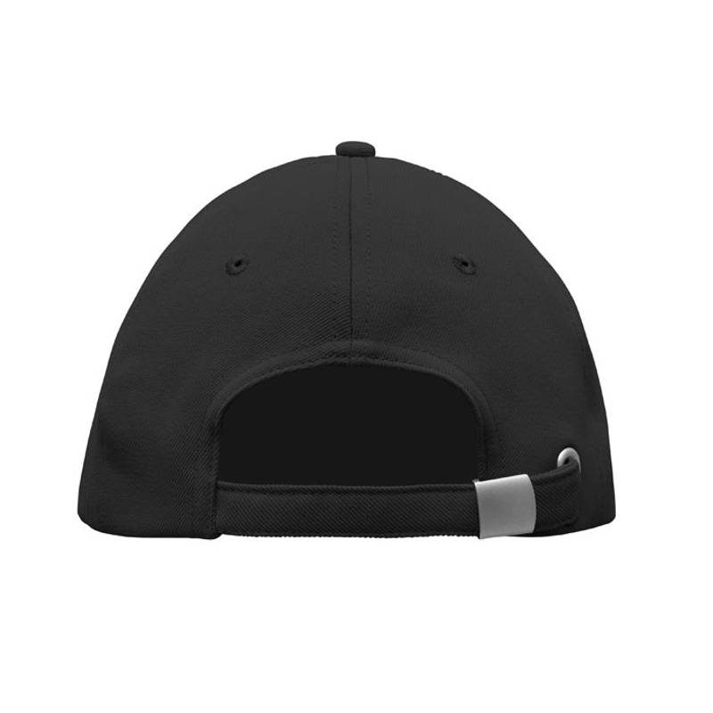 SENGA Päťpanelová baseballová čiapka, čierna SENGA Päťpanelová baseballová čiapka, čierna