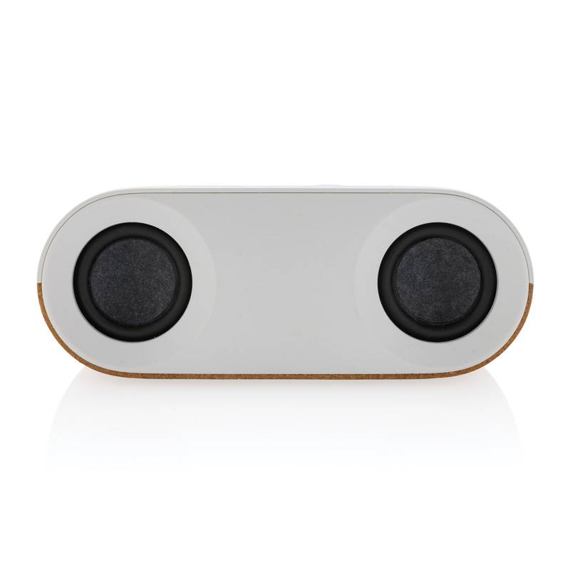 Bezdrôtový reproduktor Oregon 10W z RCS RPET a korku, hnedá Bezdrôtový reproduktor Oregon 10W z RCS RPET a korku, hnedá