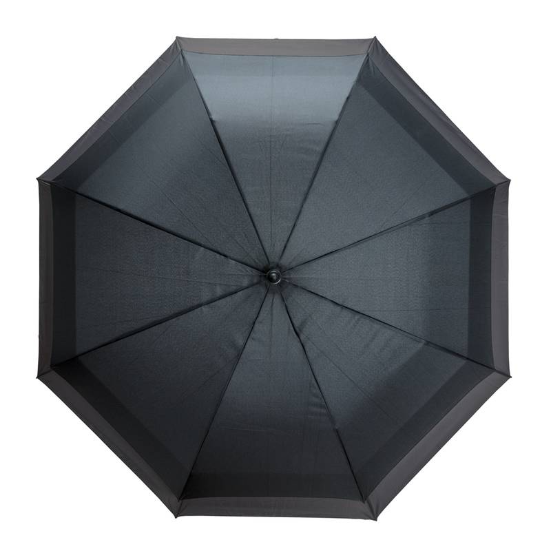 23"-27" rozšíriteľný dáždnik Swiss Peak z RPET AWARE™, čierna