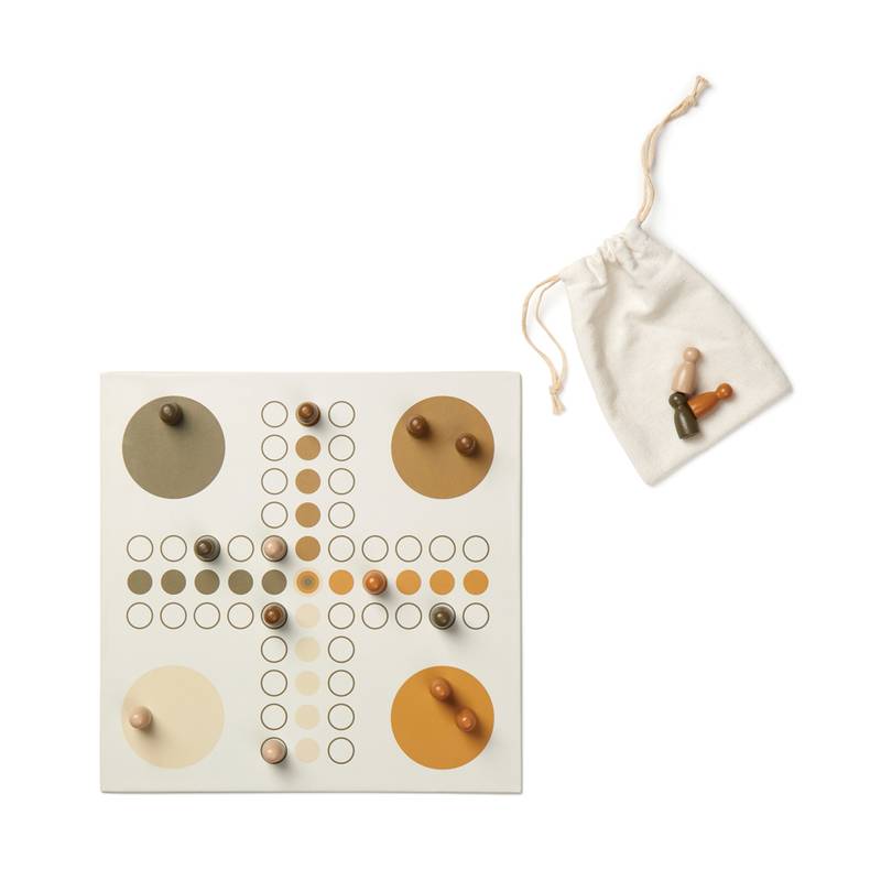 Sada stolných hier 3v1 VINGA, hnedá Sada stolných hier 3v1 VINGA, hnedá