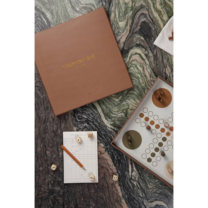 Sada stolných hier 3v1 VINGA, hnedá Sada stolných hier 3v1 VINGA, hnedá