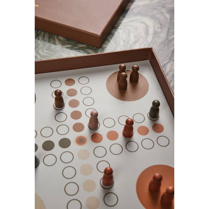 Sada stolných hier 3v1 VINGA, hnedá Sada stolných hier 3v1 VINGA, hnedá