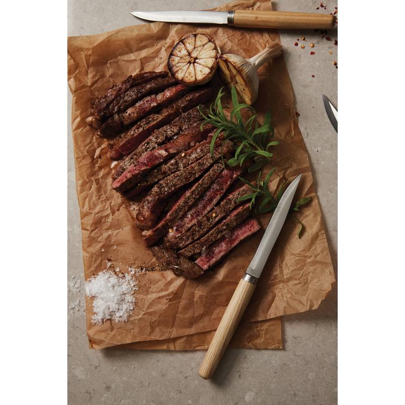 Sada nožů na maso 4ks VINGA Retro, šedá stříbrná Sada nožů na maso 4ks VINGA Retro, šedá stříbrná