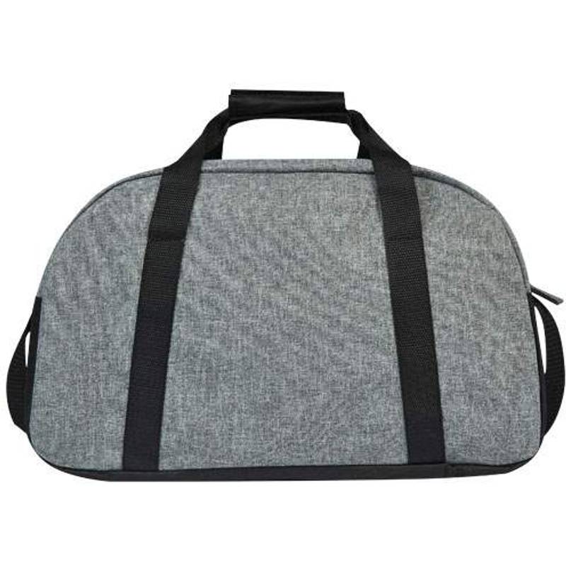 Recyklovaná dvoubarevná sportovní taška Reclaim, černá - šedá vřesová Recyklovaná dvoubarevná sportovní taška Reclaim, černá - šedá vřesová