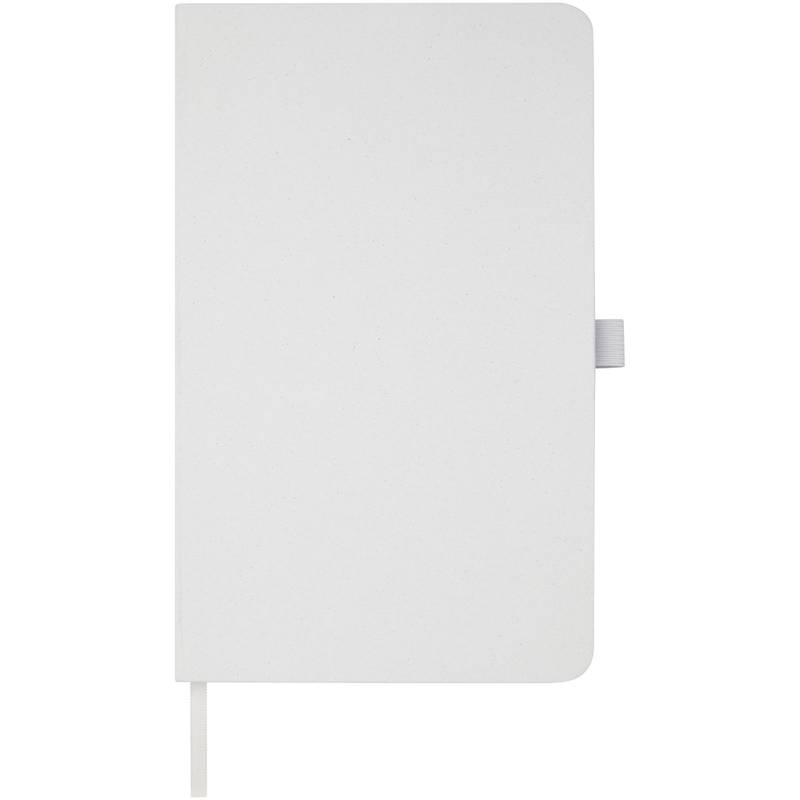 Fabianna Zápisník s pevnou obálkou z drveného papiera, biela Fabianna Zápisník s pevnou obálkou z drveného papiera, biela
