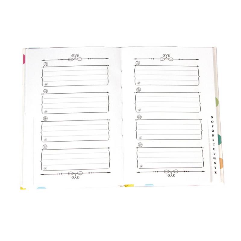 Telefonní adresář A6, vícebarevná Telefonní adresář A6, vícebarevná