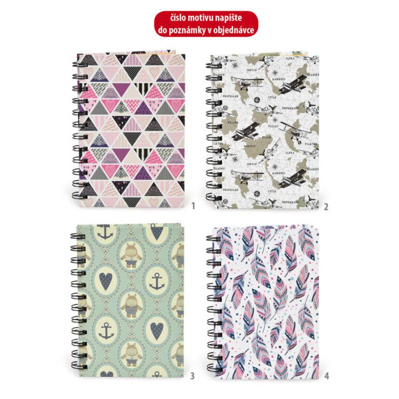 Blok A6, vícebarevný Blok A6, vícebarevný